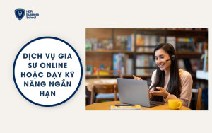 Dịch vụ gia sư online hoặc dạy kỹ năng ngắn hạn