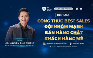 HBR TALK: Công thức Best Sales: Đội nhóm mạnh - Bán hàng chất - Khách hàng mê