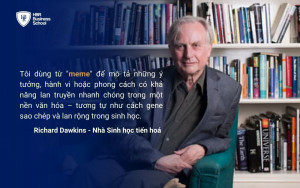 Nhà sinh học tiến hóa người Anh Richard Dawkins
