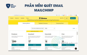 Phần mềm quét email Mailchimp