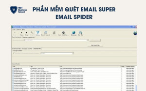 Phần mềm quét email Super Email Spider
