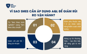 Vì sao SMEs cần áp dụng AQL để giảm rủi ro vận hành?