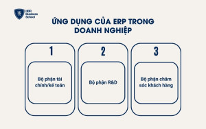 Ứng dụng của ERP trong doanh nghiệp
