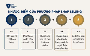 Nhược điểm của SNAP Selling