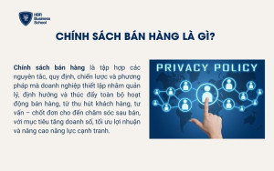 Chính sách bán hàng là gì?