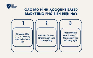 Các mô hình Account Based Marketing phổ biến hiện nay