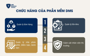 Chức năng của phần mềm DMS