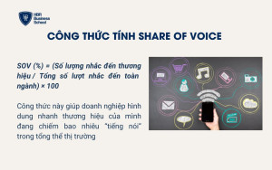 Công thức tính Share of Voice