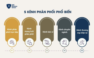 5 kênh phân phối phổ biến