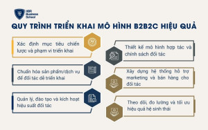 Quy trình triển khai mô hình B2B2C hiệu quả