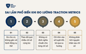 Sai lầm phổ biến khi đo lường traction metrics