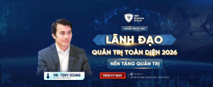 Dẫn dắt bởi Mr. Tony Dzung - Chủ tịch Hội đồng Quản trị HBR Holdings