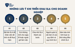 Những lưu ý khi triển khai SLA cho doanh nghiệp