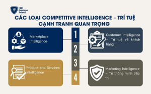 Các loại Competitive intelligence – Trí tuệ cạnh tranh quan trọng