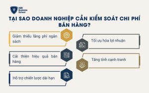 Tại sao doanh nghiệp cần kiểm soát chi phí bán hàng?