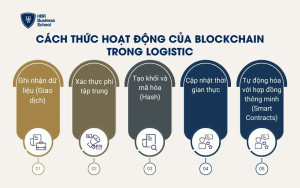 Cách thức hoạt động của Blockchain trong Logistic