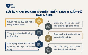 Lợi ích khi doanh nghiệp triển khai 6 cấp độ bán hàng