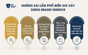 Những sai lầm phổ biến khi xây dựng Brand Essence