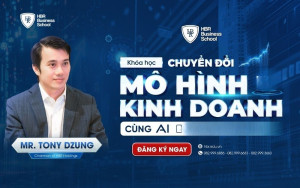 Khóa học chuyển đổi mô hình kinh doanh cùng AI