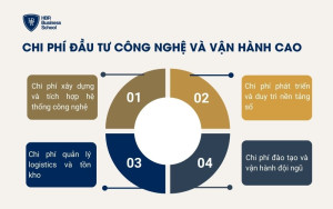 Chi phí đầu tư công nghệ và vận hành cao