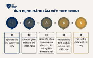 Ứng dụng cách làm việc theo sprint