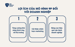 Lợi ích của mô hình 9P đối với doanh nghiệp