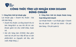 Công thức tính lợi nhuận kinh doanh đúng chuẩn