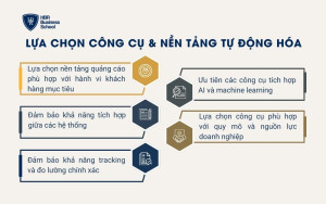 Lựa chọn công cụ & nền tảng tự động hóa