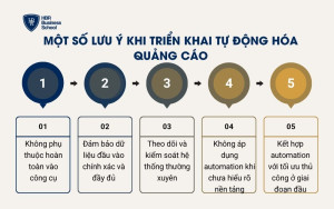 Một số lưu ý khi triển khai tự động hóa quảng cáo
