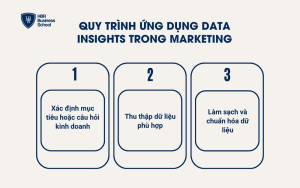 Quy trình ứng dụng Data Insights trong marketing