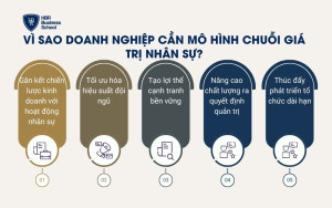 Vì sao doanh nghiệp cần mô hình chuỗi giá trị nhân sự?