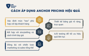 Cách áp dụng Anchor Pricing hiệu quả