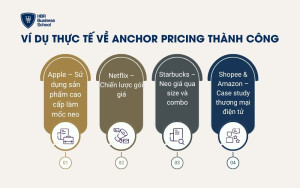 Ví dụ thực tế về Anchor Pricing thành công
