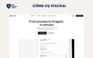 StackAI là một nền tảng AI Automation Workflow cấp doanh nghiệp