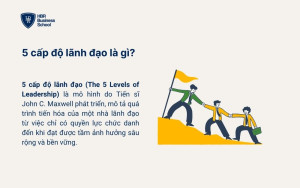 5 cấp độ lãnh đạo là gì?