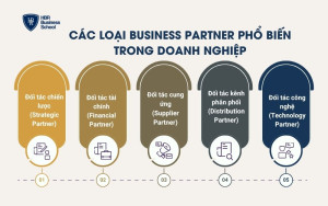Các loại Business Partner phổ biến trong doanh nghiệp