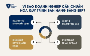 Vì sao doanh nghiệp cần chuẩn hóa quy trình bán hàng bằng ERP?