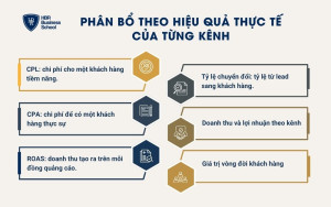Phân bổ theo hiệu quả thực tế của từng kênh