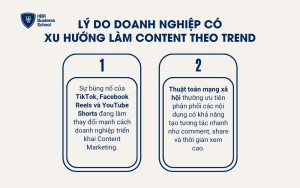 Lý do doanh nghiệp có xu hướng làm content theo trend
