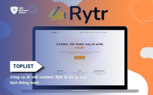 Rytr là trợ lý viết lách thông minh