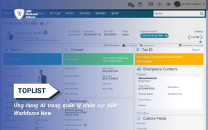Ứng dụng AI trong quản lý nhân sự: ADP Workforce Now