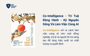 Sách Co-Intelligence - Trí Tuệ Đồng Hành - Kỷ Nguyên Sống Và Làm Việc Cùng AIe