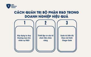 Cách quản trị bộ phận R&D trong doanh nghiệp hiệu quả