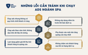 Những lỗi cần tránh khi chạy ads ngành spa