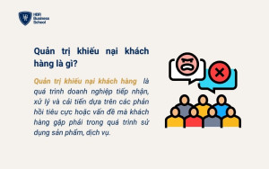 Tìm hiểu quản trị khiếu nại khách hàng là gì?