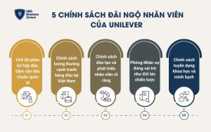 5 chính sách đãi ngộ nhân viên của Unilever