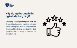 Xây dựng thương hiệu ngành dịch vụ là gì?