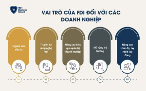 Vai trò của FDI đối với các doanh nghiệp