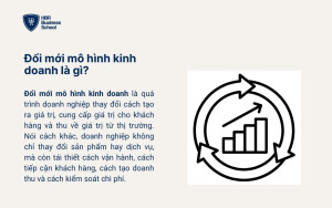 Đổi mới mô hình kinh doanh là gì?