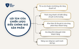 Lợi ích của chiến lược điều chỉnh giá sản phẩm